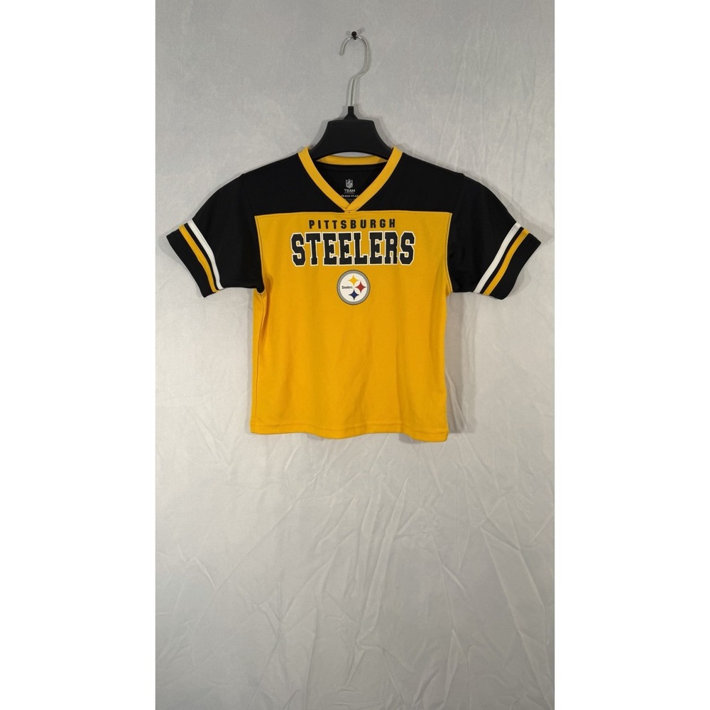 team apparel pittsburgh steelers Infant XS Small Jersey Black Yellow